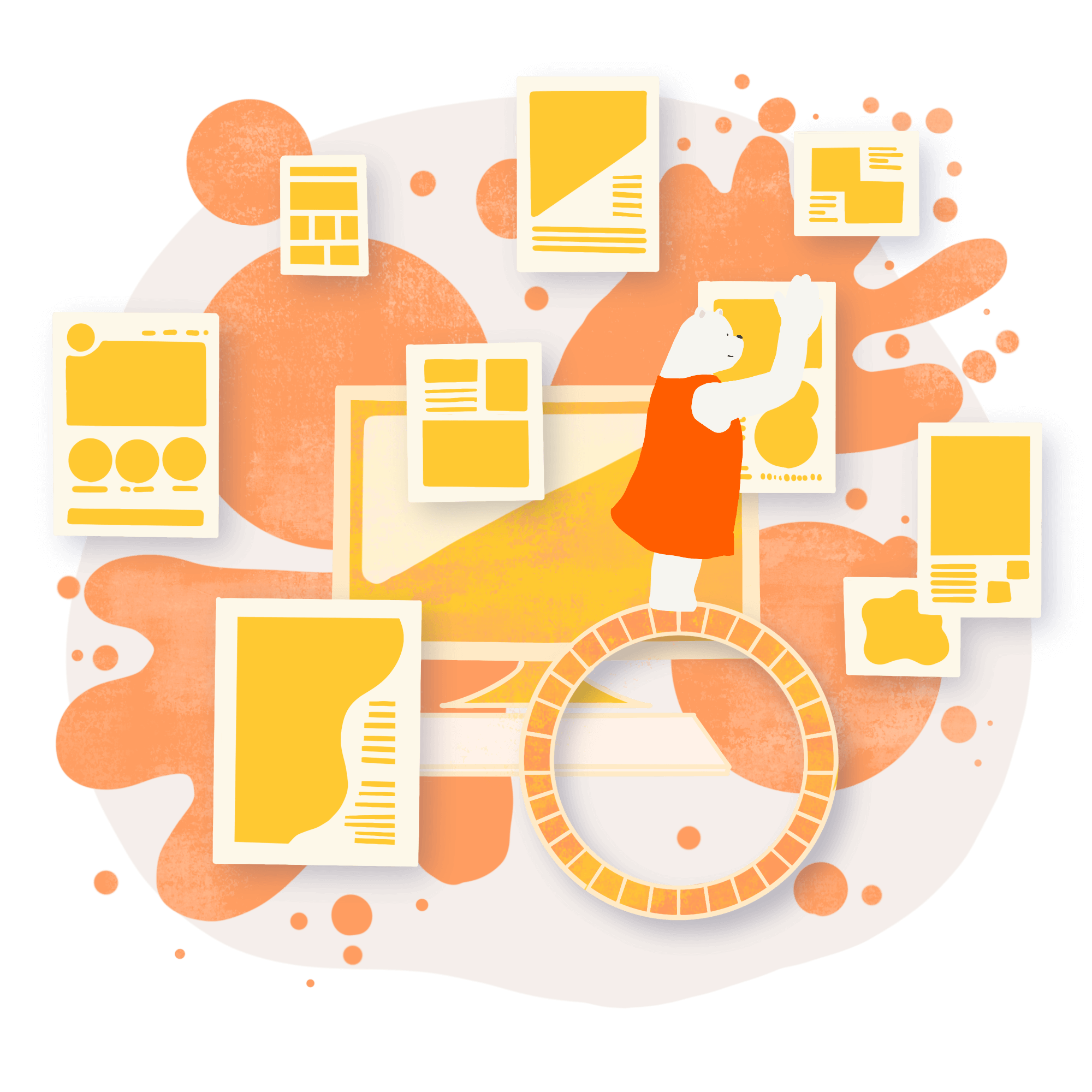 UX/UIのイラスト