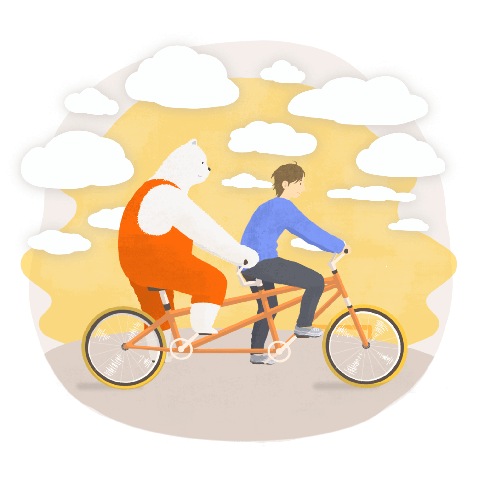 仲間のイラスト