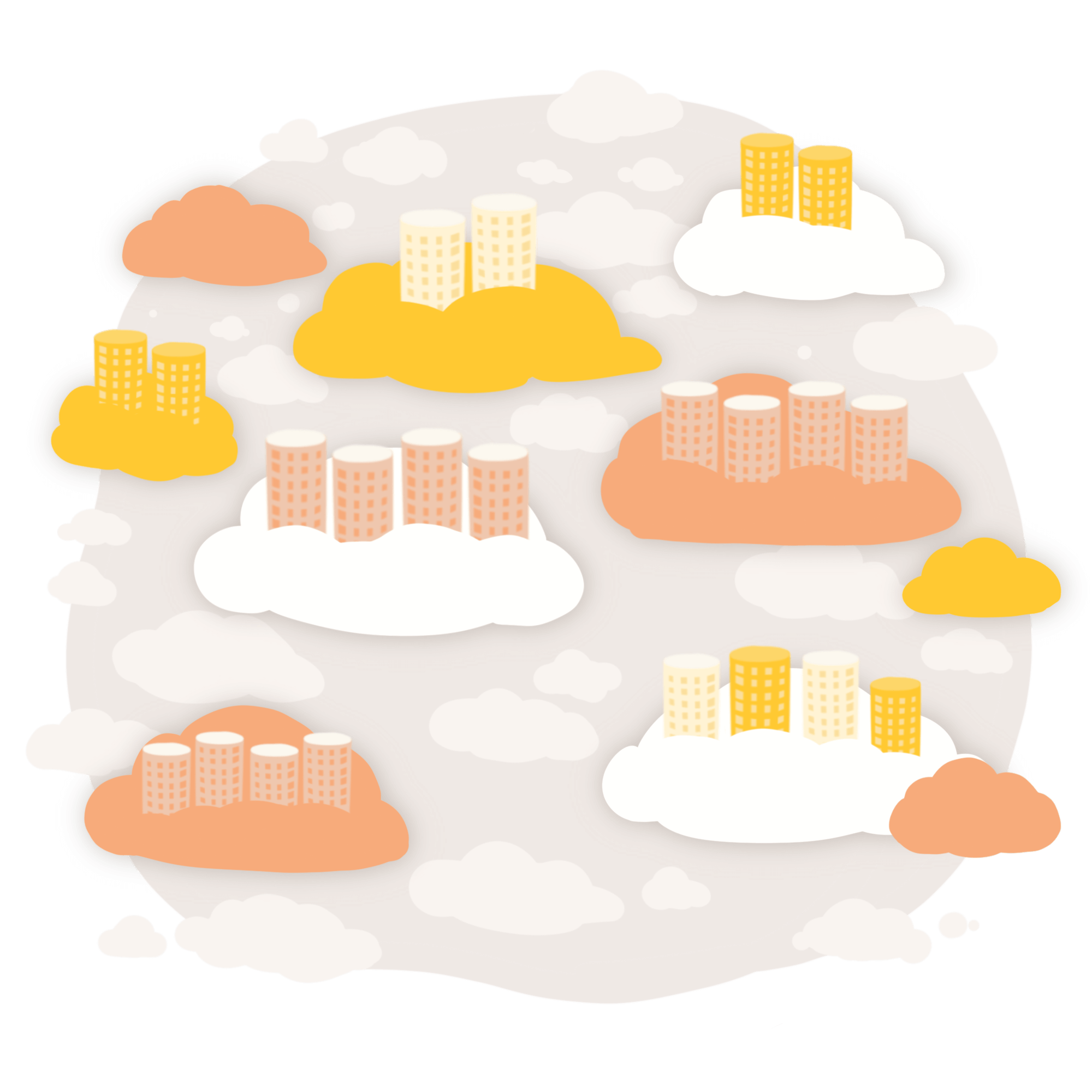 サーバレス開発のイラスト