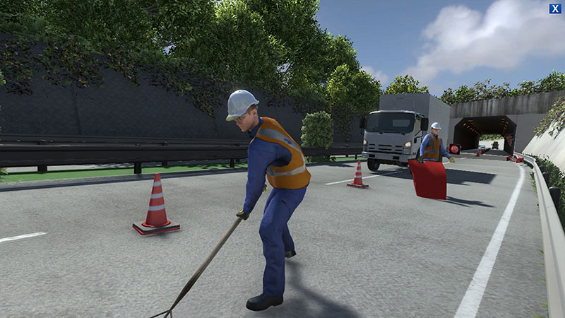 阪神高速技術株式会社様向け安全教育VR