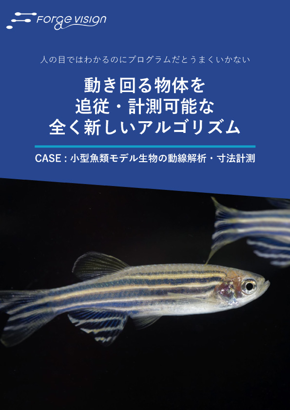 事例集②〜動き回る物体を追従・計測可能な全く新しいアルゴリズム〜