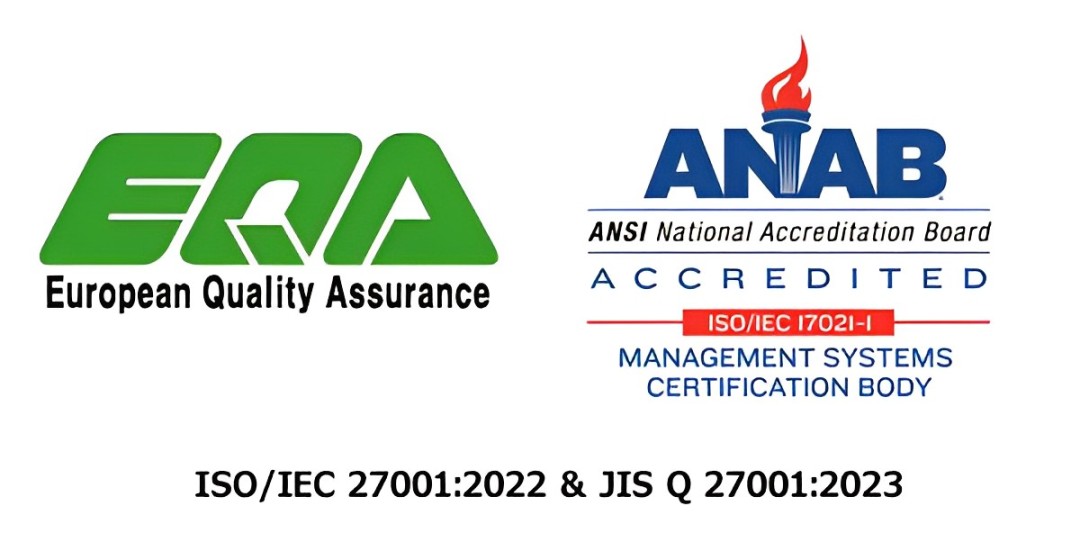 情報セキュリティマネジメントシステム（ISMS）認証を取得しました